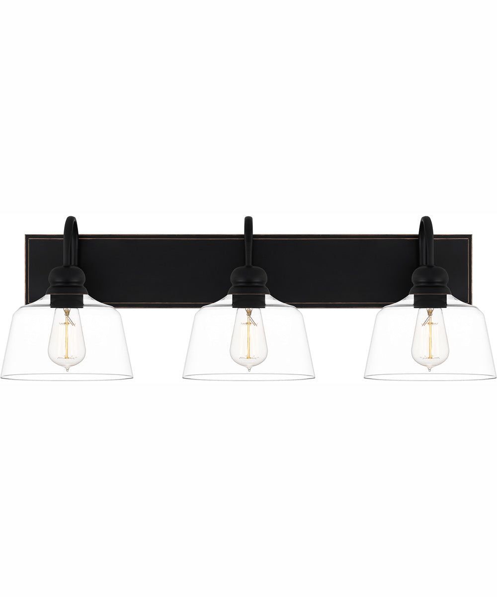 Blanton Large 3-light Bath Light Matte Black