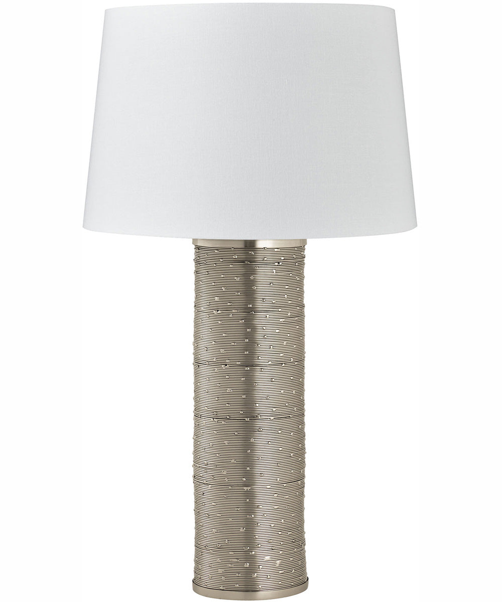 Astute 32'' High 1-Light Table Lamp - Satin Nickel