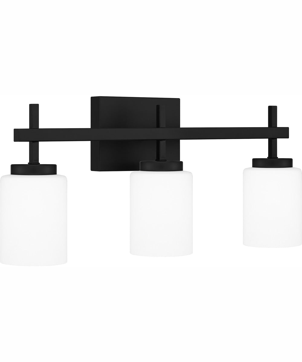 Wilburn Large 3-light Bath Light Matte Black