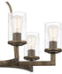 Antonin 6-light Chandelier Statuary Bronze