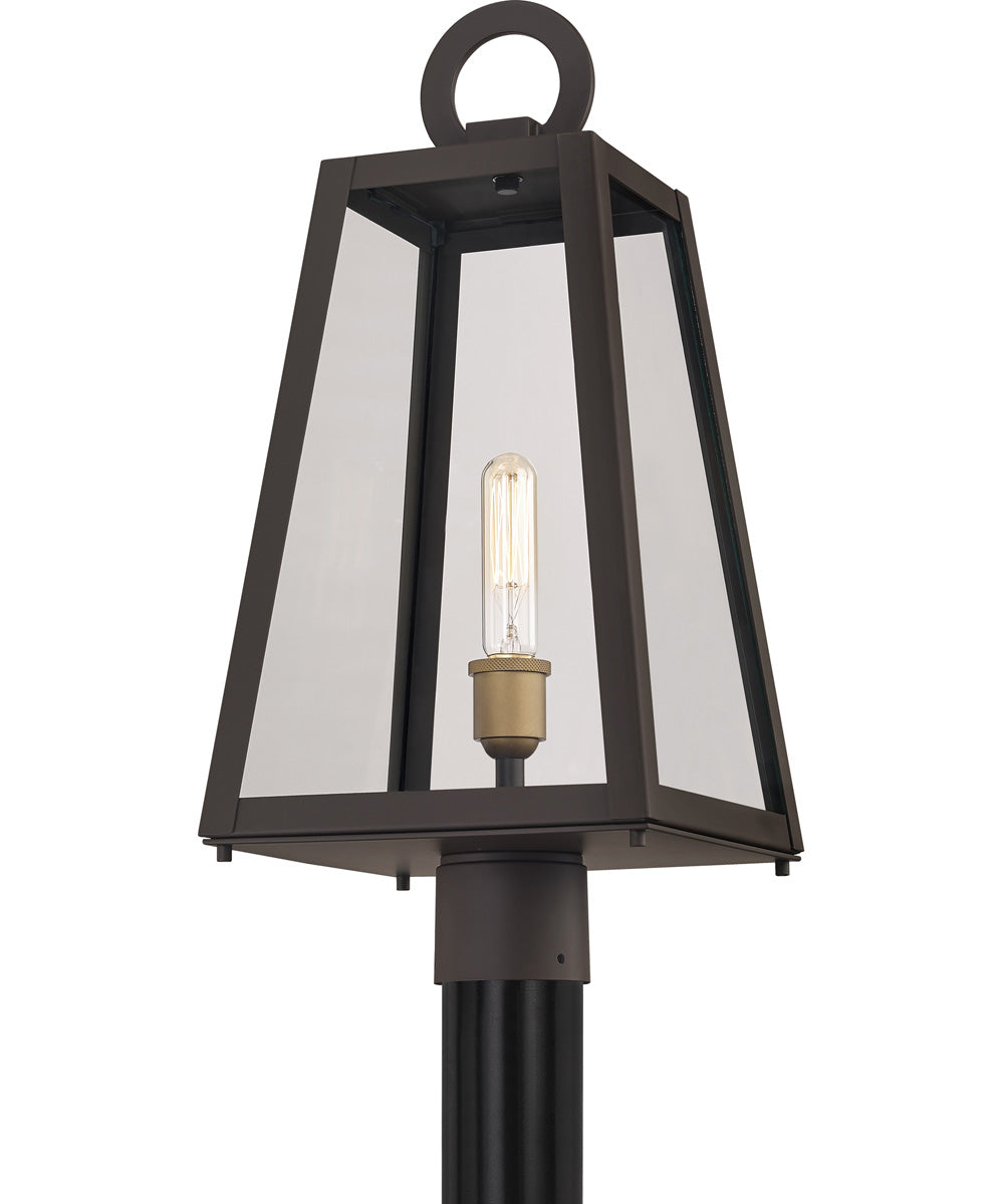 Poplar Point Large 1-light Outdoor Post Light Old Bronze