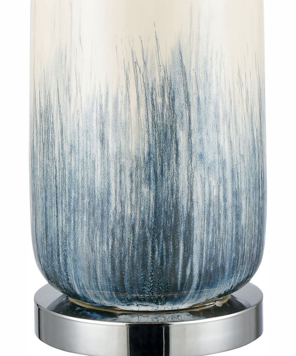 Cason Bay 27'' High 1-Light Table Lamp - Blue