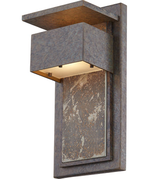 Zephyr Small 1-light Outdoor Wall Light Muted Bronze