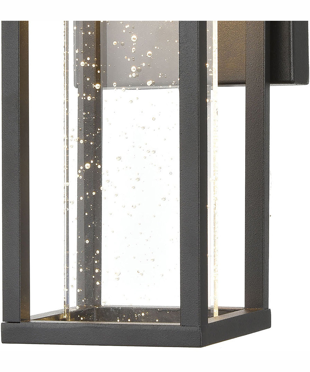 Emode 10'' High 1-Light Outdoor Sconce - Matte Black