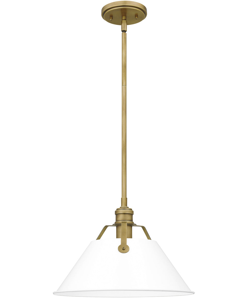 Jessup Small 1-light Mini Pendant Weathered Brass