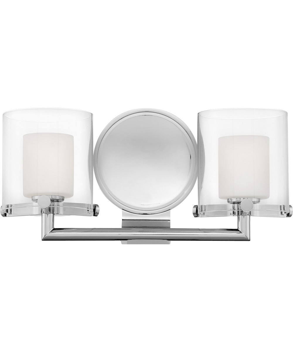 Rixon 2-Light Vanity in Chrome