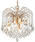 Viola Park 17'' Wide 4-Light Pendant - Gold Leaf