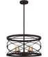 Potts 5-light Pendant Palladian Bronze