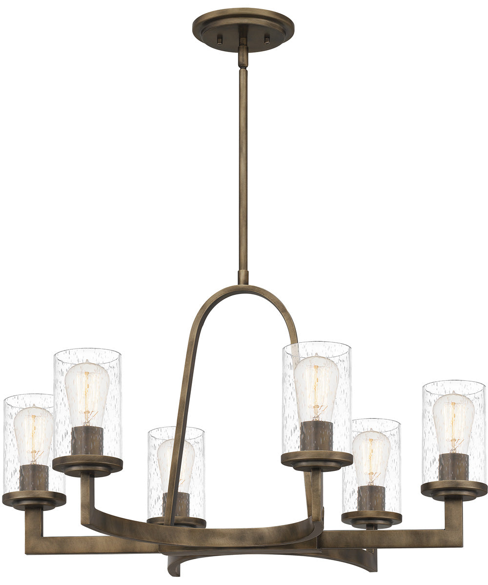 Antonin 6-light Chandelier Statuary Bronze