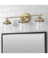 Madison 3-Light Vanity Aged Brass