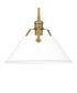 Jessup Small 1-light Mini Pendant Weathered Brass