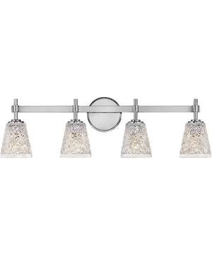 Amabelle 4-Light Four Light Vanity in Chrome