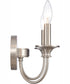 Cecil 14'' Wide 2-Light Vanity-Light - Brushed Nickel