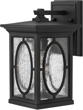 11"H Randolph 1-Light Wall Outdoor Black