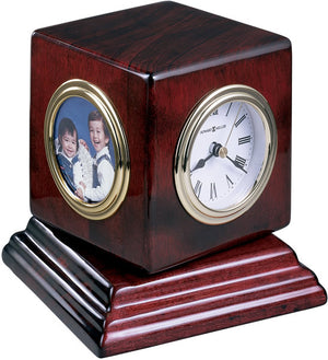 5"H Reuben Table-top Clock Rosewood Hall