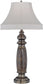 Lite Source Holbrook Table Lamp Antique Brass with Marble ELF30034