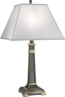 29"H 3-Way Table Lamp Roman Bronze
